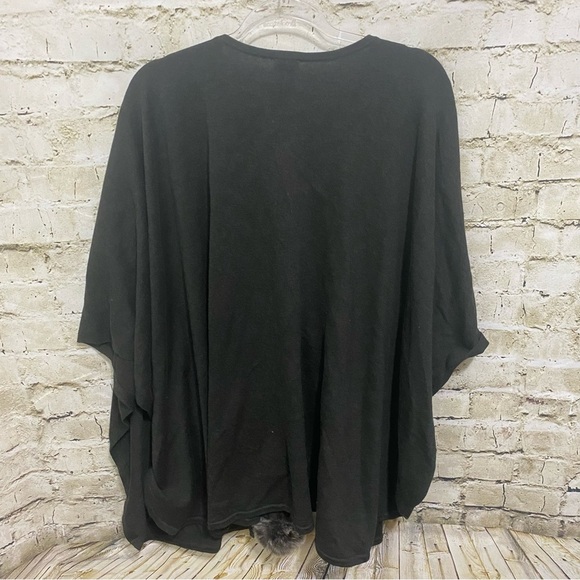 Cabi Majestic Wrap Brownish Green 3477 Cape Poncho Sweater Knit Casual - Picture 4 of 6